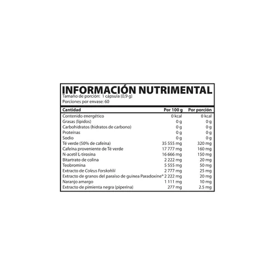 Nutrex Lipo-6 Hers Ultra Concentrado-60 Capsulas
