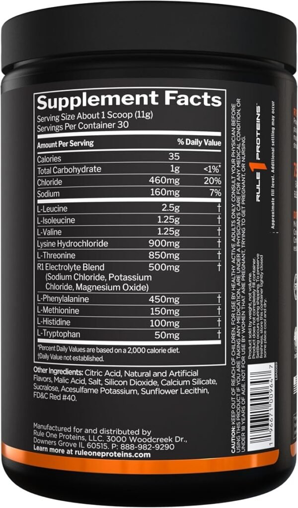Rule 1 Essential Amino 9