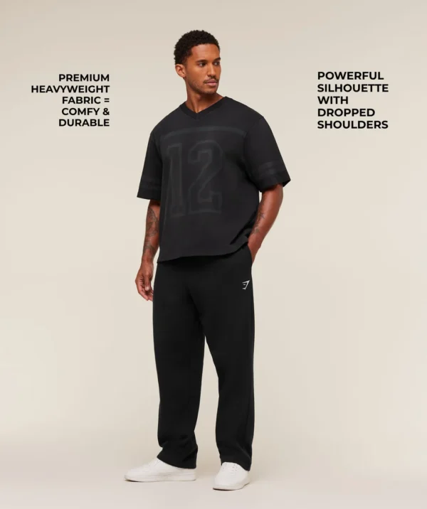 Gymshark Collegiate Washed Jersey T-Shirt