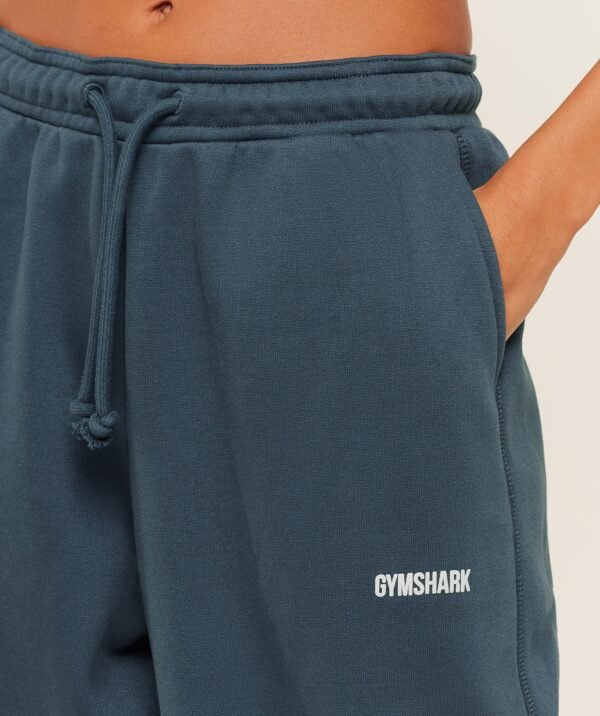 Gymshark Cosy Luxe Cuffed Joggers en GS Stealth Blue