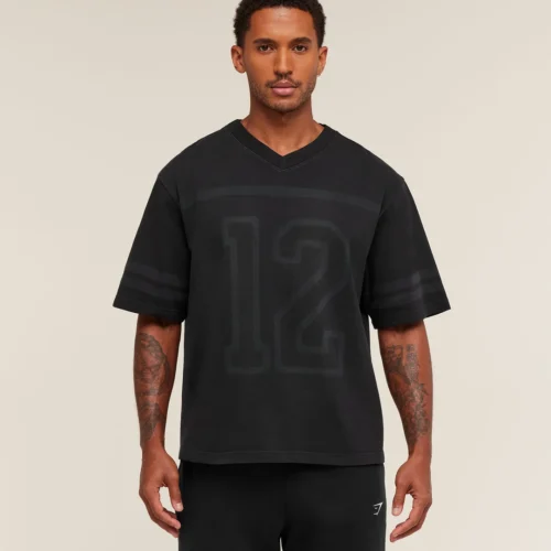 Gymshark Collegiate Washed Jersey T-Shirt