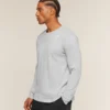 Gymshark Crest Long Sleeve T-Shirt