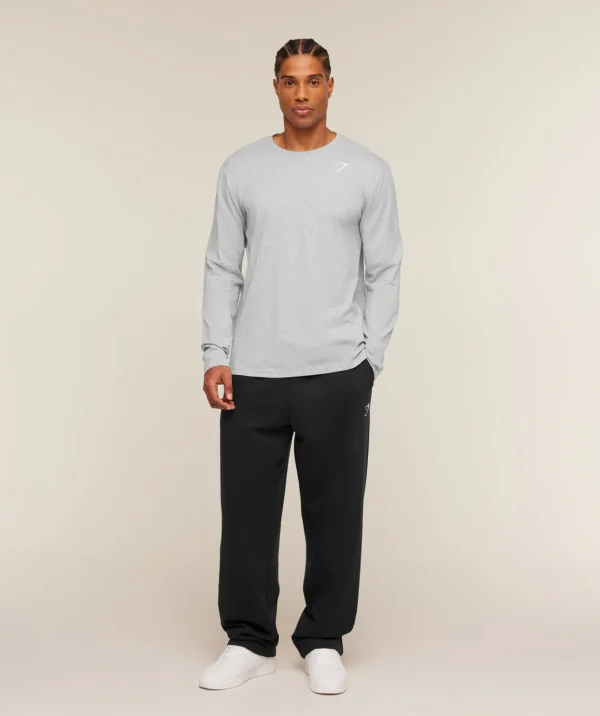 Gymshark Crest Long Sleeve T-Shirt