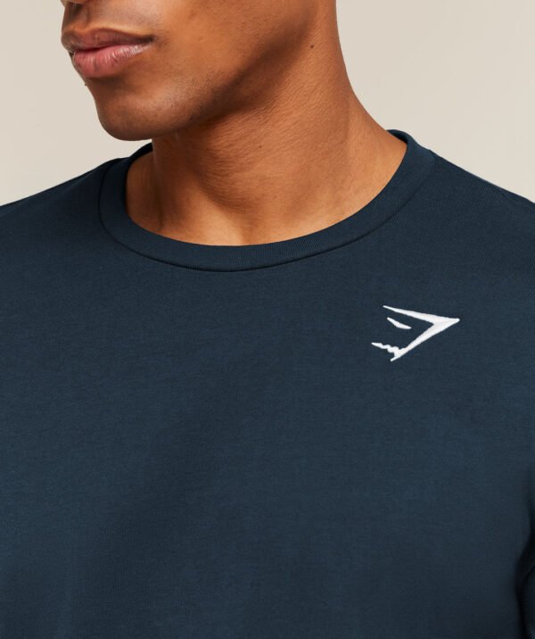 Gymshark Crest Long Sleeve T-Shirt