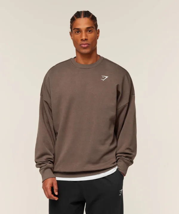 Gymshark Oversized Crest Crew