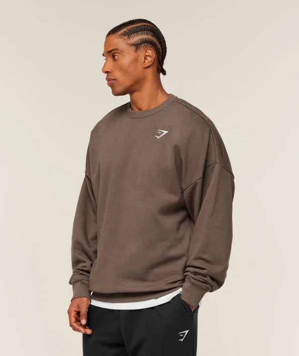 Gymshark Oversized Crest Crew