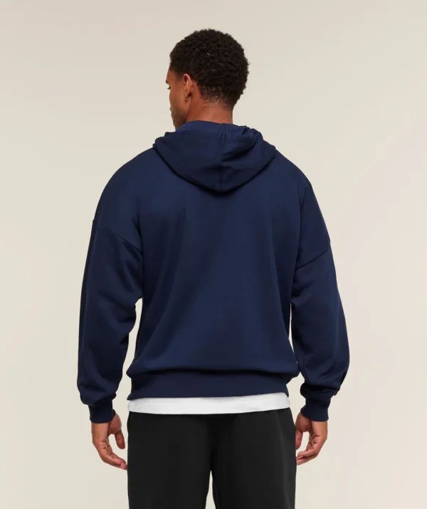 Gymshark Crest Oversized Zip Up Hoodie