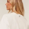 Gymshark Collegiate Graphic T-Shirt-White
