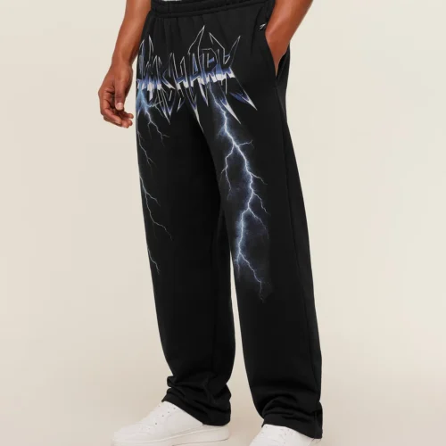 Gymshark Eagle Band Style Graphic Straight Leg Pant 