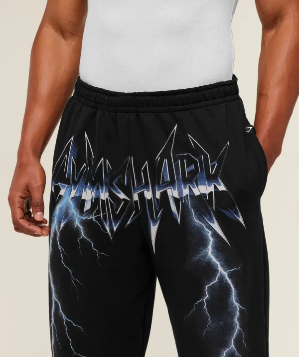 Gymshark Eagle Band Style Graphic Straight Leg Pant 