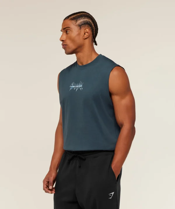 Gymshark Eagle Band Style Graphic Tank