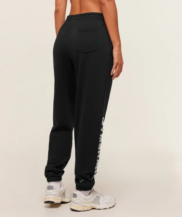 Gymshark Embroidered Logo Joggers - Black