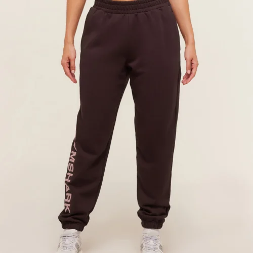Gymshark Embroidered Logo Joggers – Cherry Purple