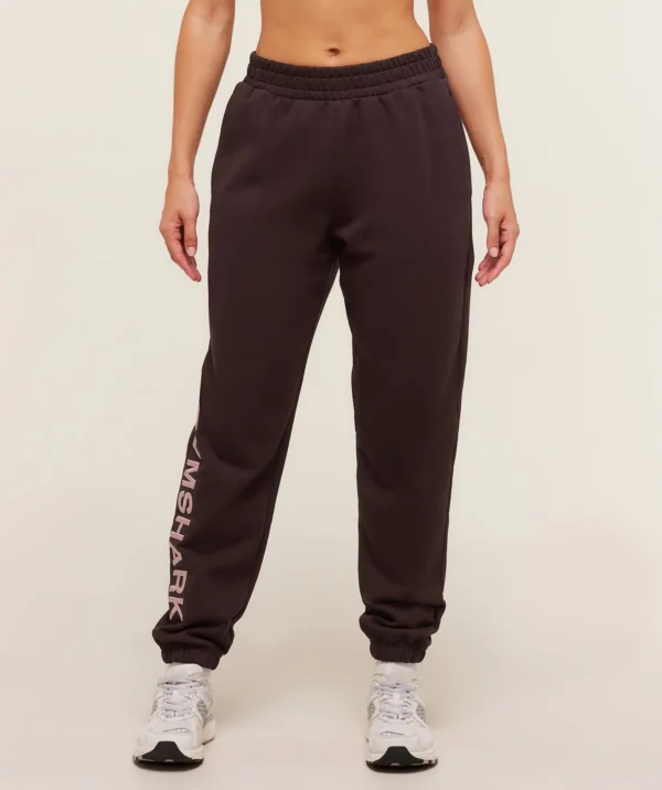 Gymshark Embroidered Logo Joggers – Cherry Purple