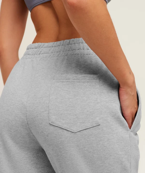Gymshark Embroidered Logo Joggers - Gray