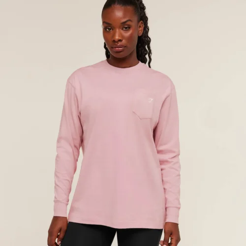 Gymshark Juicy Peach Long Sleeve T-Shirt