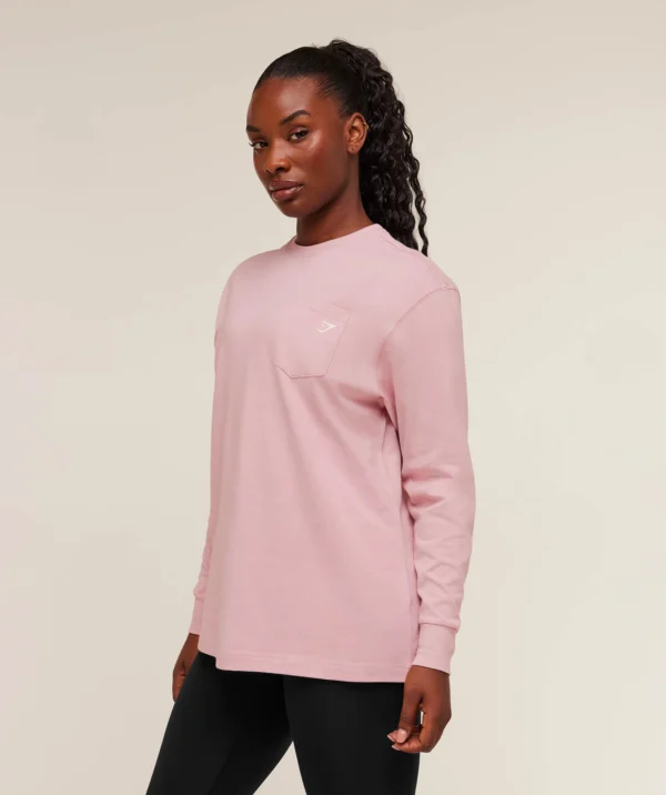Gymshark Juicy Peach Long Sleeve T-Shirt