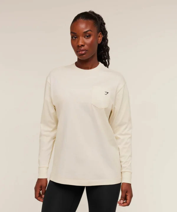 Gymshark Juicy Peach Long Sleeve T-Shirt