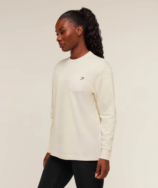 Gymshark Juicy Peach Long Sleeve T-Shirt