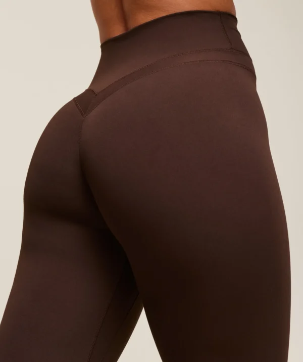 Gymshark Whitney Leggings-Brown