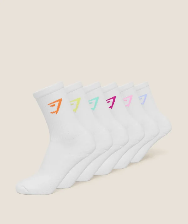 images-RedevelopedCrewSocks6pkGSWhiteGSChilledBlueGSFocusPinkGSSuper_SetPinkGSPopTurquoiseGSSorbetYellowGSDayglowPeachI2C5D_WFPJ_0166_V4_1920x Gymshark Crew Socks 6pk