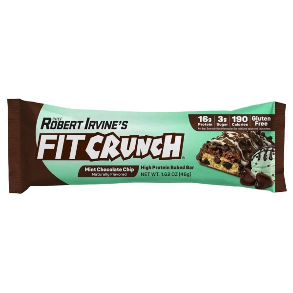 Barras de proteína de suero Fit Crunch del chef Robert Irvine