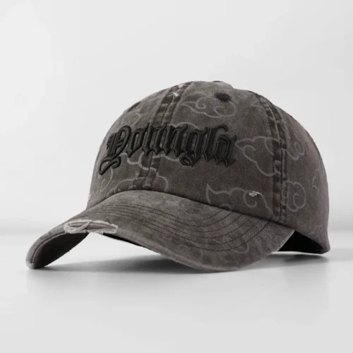 9137 Naruto Washed Dad Hats
