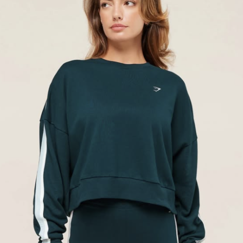 Piping Midi Crew Neck