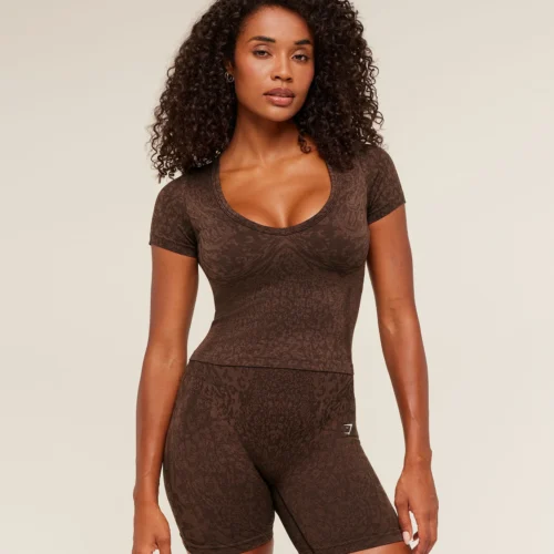 Adapt Animal X Whitney Short Sleeve Top