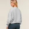 Worn Crest Graphic Sweatshirt