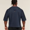 Graphic Mesh Oversize T-Shirt