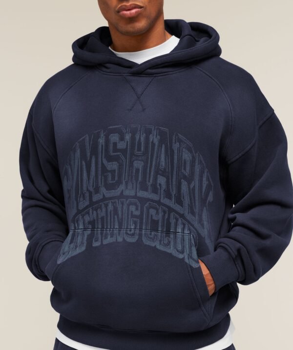 GYMSHARK GSLC HOODIE – HEAVY BLUE/WASH