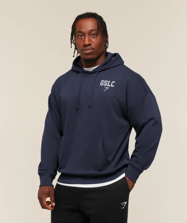 GFXStory3GoodLiftingPulloverSEPTGSHeavyBlueA5B8N_UCTN_0145_1920x GYMSHARK FADED COLLEGIATE GRAPHIC HOODIE – HEAVY BLUE