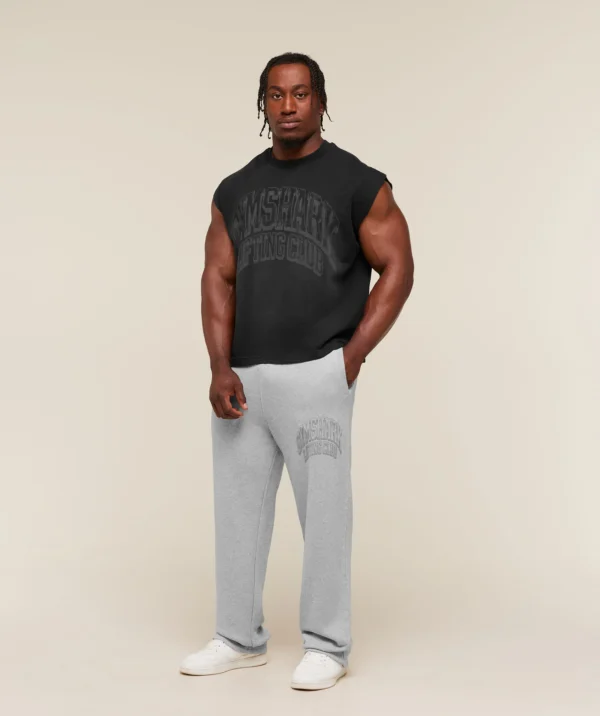 GYMSHARK GSLC CUT OFF TANK – BLACK/WASH
