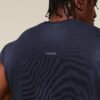 GYMSHARK GSLC CUT OFF TANK – HEAVY BLUE/WASH