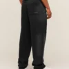 GYMSHARK GSLC STRAIGHT LEG PANTS – BLACK/WASH
