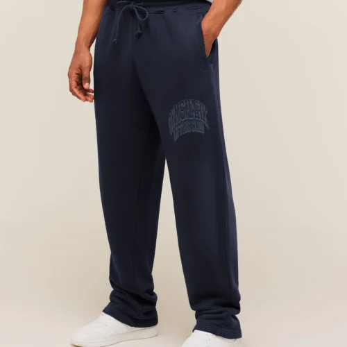 GYMSHARK GSLC STRAIGHT LEG PANTS – HEAVY BLUE/WASH