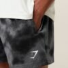 GYMSHARK LIFTING MESH 5" SHORTS – DARK GREY