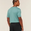 GYMSHARK CREST T-SHIRT – STORM BLUE