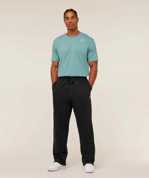 GYMSHARK CREST T-SHIRT – STORM BLUE