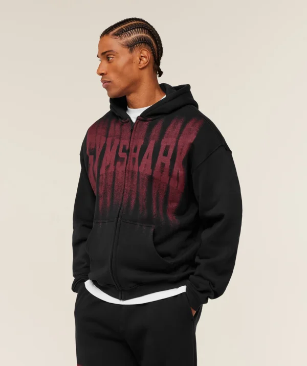 images-GFXFadeHeroZipHoodieGSBlackGSSetsRedA4C9I_RB30_6436_V2_1920x GYMSHARK FADE GRAPHIC ZIP THROUGH HOODIE – BLACK/SETS RED