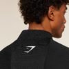 GYMSHARK TRAIN ZIP THROUGH JACKET – BLACK