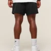 GYMSHARK LIFTING MESH 5" SHORTS – BLACK