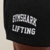 GYMSHARK LIFTING MESH 5" SHORTS – BLACK