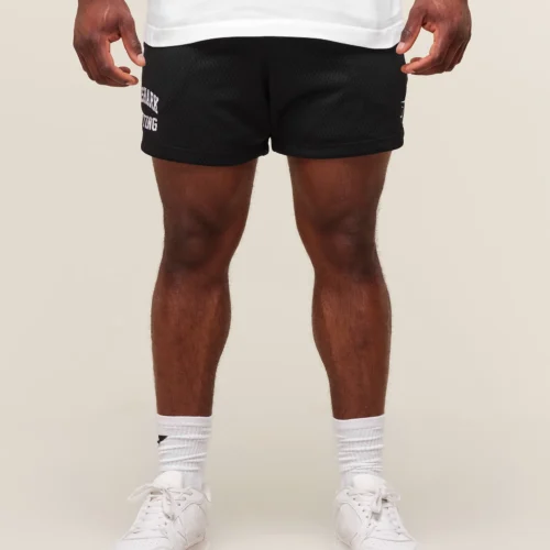 GYMSHARK LIFTING MESH 5" SHORTS – BLACK