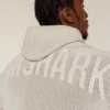 GYMSHARK COLLECTIVE CROCHET STYLE HOODIE – TINTED WHITE