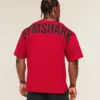 GYMSHARK POWER T-SHIRT – CONDITIONING RED