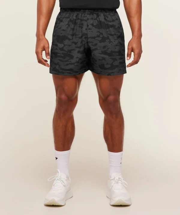 GYMSHARK SPORT 5" SHORTS – ONYX GREY/BLACK