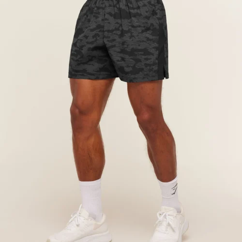GYMSHARK SPORT 5" SHORTS – ONYX GREY/BLACK